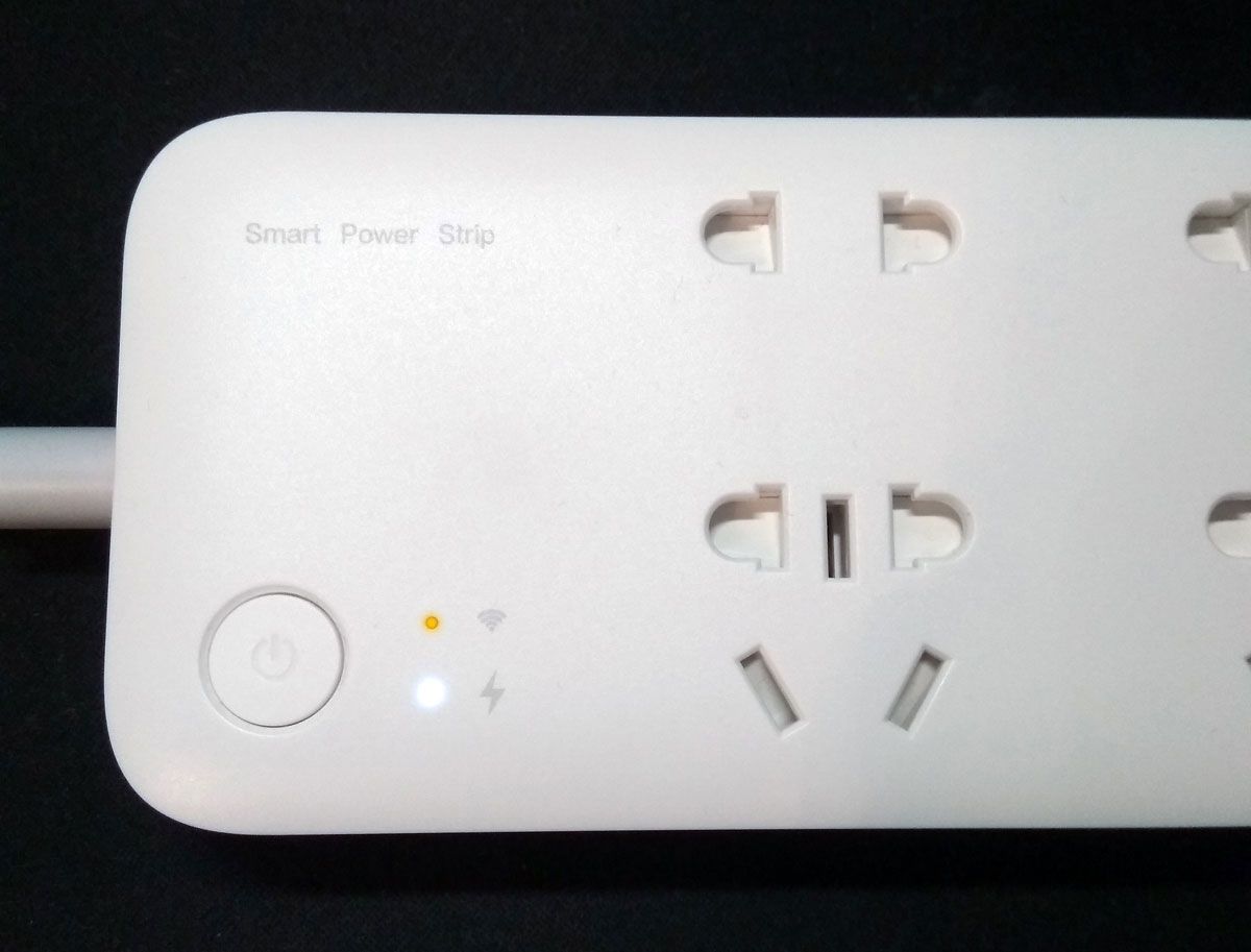 Xiaomi smart power strip индикация включения