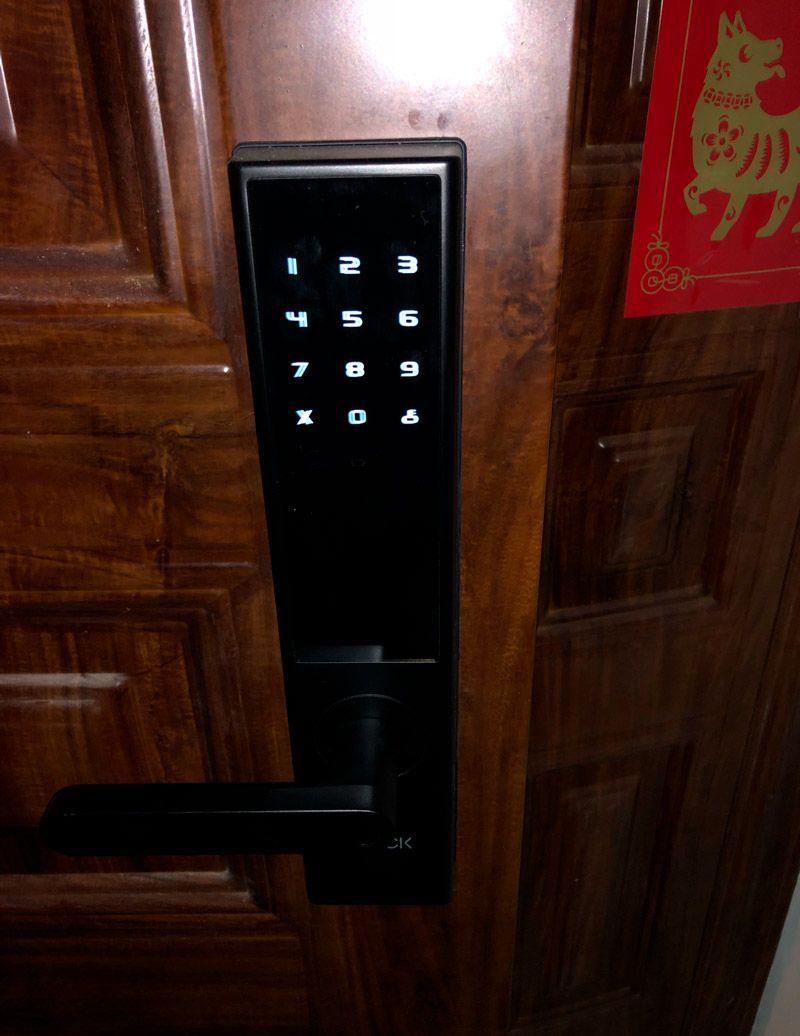 xiaomi anti theft security door locks