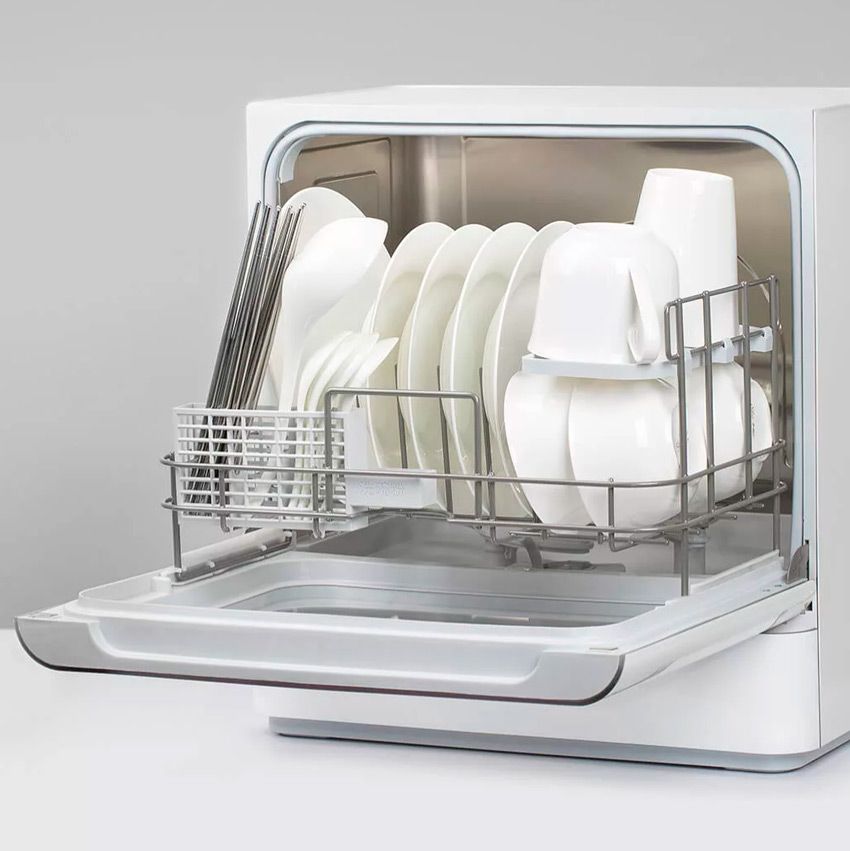 Вместимость компактной посудомоечной машины