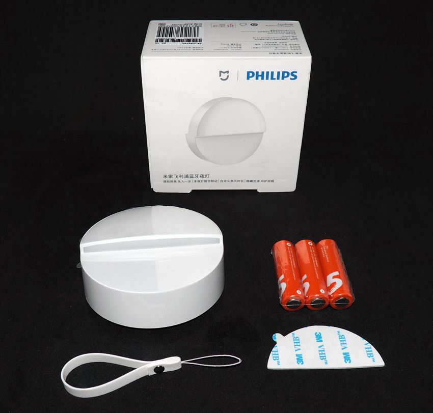 Комплект поставки Philips night light