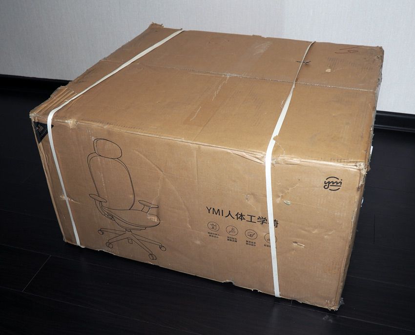 Коробка от компьютерного кресла Xiaomi
